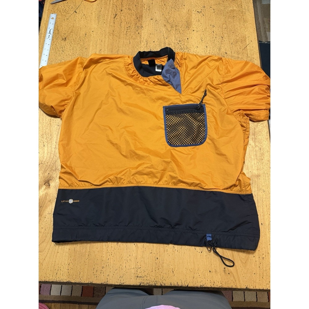 Vintage Patagonia Lotus Designs Pullover Shirt Jacket Paddling Kayak XL USA Made